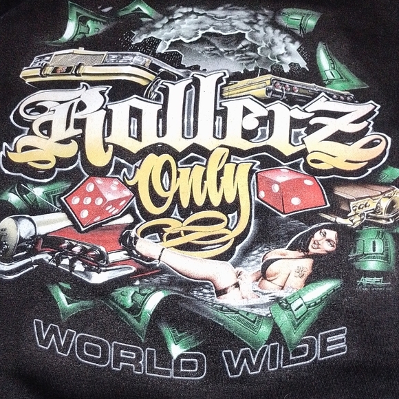 Black Hoodie with Graphic Design - Picture 7 of 7